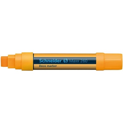 Schneider Мелков маркер, 5-15 мм, SCHNEIDER "Maxx 260", оранжев 126006 (126006)
