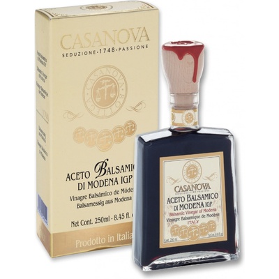 Acetaia Casanova Výrobce Casanova Balsamikový ocet 5 medals 10let v dárkovém balení 250 ml