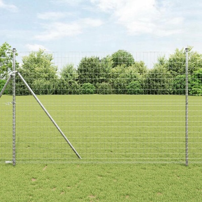 VidaXL Pletivo Euro 1,5 x 10 m, pozinkovaná ocel