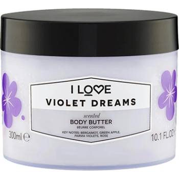 I Love Violet Dreams подхранващо масло за тяло за жени 300 мл