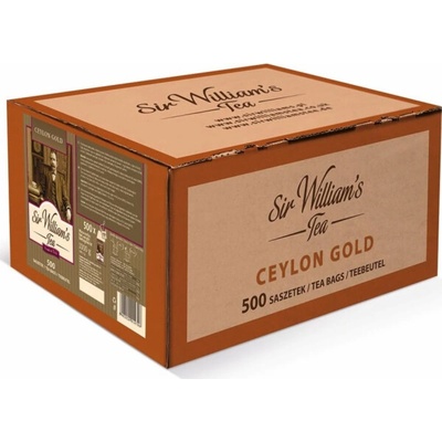 Sir William's Tea Ceylon Gold Black Čaj 500 sáčků