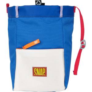 Snap Торбичка за магнезий Snap Big Chalk Fleece Bag Chalk bag - Deep Water / Chalk - размер One Size (335-0679-0911)