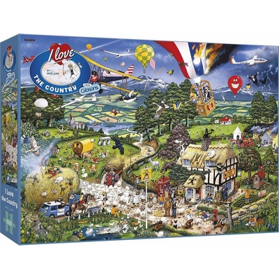 Gibsons Jigsaw Mike Jupp I Love th 1000 dílků