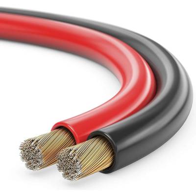 Sonero sonero® 100 meters 2x1.50mm2 CCA speaker cable / speaker cable, color: red/black - S-SC2150RB-100
