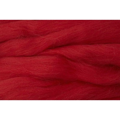 MERINO česanec ohnivě červená 18 vyberte variantu: 100 g