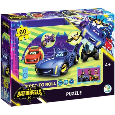 dodo Пъзел DoDo от 60 части - Batwheels (200563)
