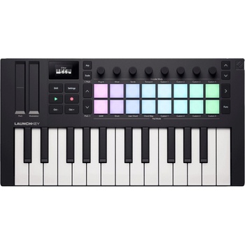 Novation Launchkey Mini 25 MK4 Black Миди клавиатура (LAUNCHKEY-MINI-25-MK4)