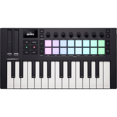 Novation Launchkey Mini 25 MK4 Black Миди клавиатура (LAUNCHKEY-MINI-25-MK4)