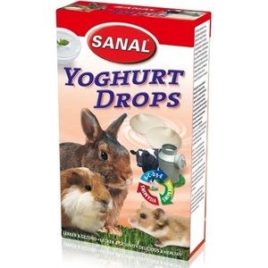 SANAL Дропс SANAL Rodent Yoghurt - с йогурт, 45 гр, Холандия SK7200