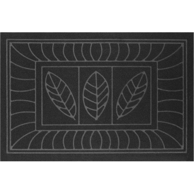 Douceur d'intérieur Feuilles černá 45 x 75 cm