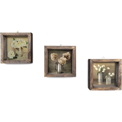 Wallity Картини в комплект от 3 бр. 15x15 cm - Wallity (836EVL4639)