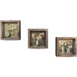 Wallity Картини в комплект от 3 бр. 15x15 cm - Wallity (836EVL4639)