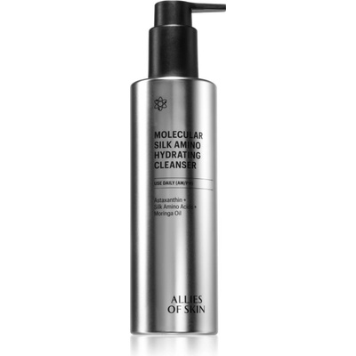 ALLIES OF SKIN Molecular Silk Amino Hydrating Cleanser овлажняващ почистващ гел с аминокиселини 250ml