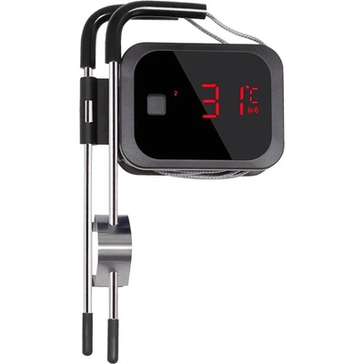 Grilovací Bluetooth teploměr do 50m, 2 drátové sondy Inkbird IBT-2X – Zboží Mobilmania