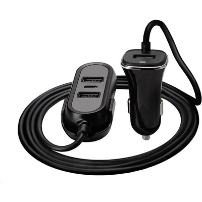 TRACER nabíječka do auta 12-24V Multicharge 3xUSB 7,2A + PD 18W TRAADA46351 Tracer