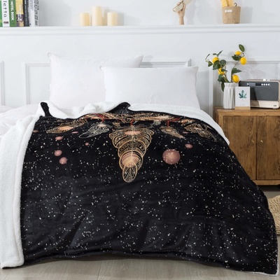 Xpose Deka mikroplyš s baránkom LAPAČ SNOV čierna 200x220