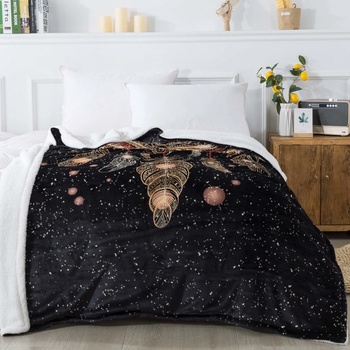 Xpose Deka mikroplyš s baránkom LAPAČ SNOV čierna 200x220