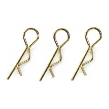 Revtec Голям златен извит клипс за каросерия 1: 8 (10)