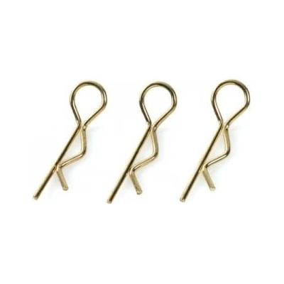 Revtec Голям златен извит клипс за каросерия 1: 8 (10)