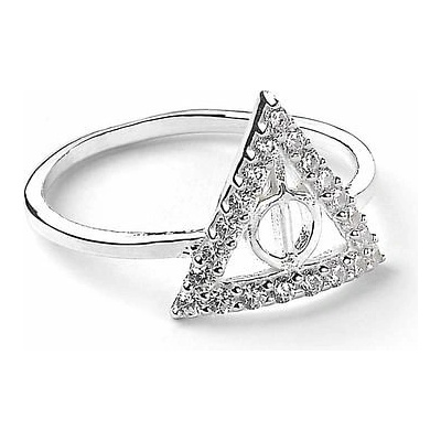 Carat Shop Stříbrný Harry Potter Relikvie smrti s krystaly BHPSR002