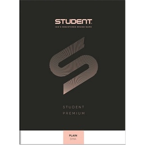 ICO Тетрадка обикновена ICO Student Black Premium A/4 32 страници 7500107004 (7500107004)