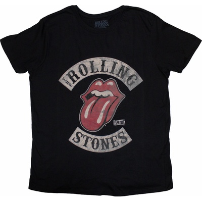 Rolling Stones tričko Tour 1978 Čierna