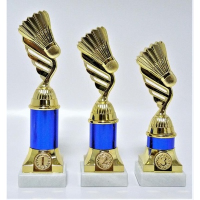 VIZINGR Badminton trofeje 76-P434.01 76-P434.01/22 cm