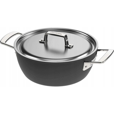 Demeyere Tradiční pánev BLACK 24 cm nerezová ocel