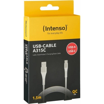 Intenso A315C USB 2.0-TypeC 1,5m bílý