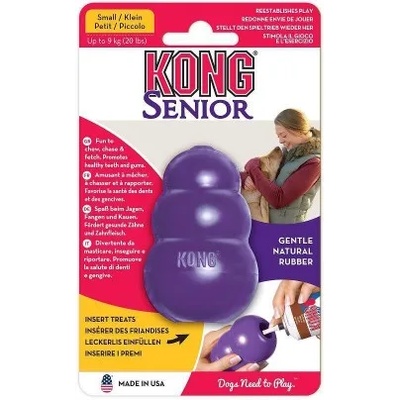 KONG senior small- играчка за куче от гума - САЩ - kn3e