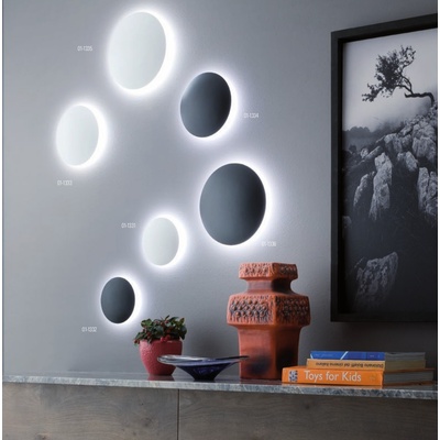 POLARIS Кръгъл LED аплик Umbra с ореол от светлина | 72, 86€ (142, 50 лв) (RD01-1335)