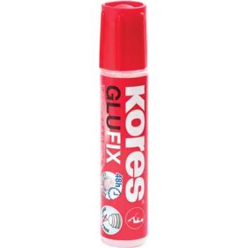Kores Лепило със смазващ накрайник, 30 ml, KORES "Glufix" 20237 (20237)