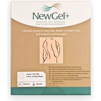 Newgel+ kruhová průhledná náplast areola 2 ks