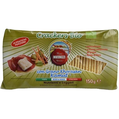 Invernizzi Bio Krekry Z Kamutu 150 g