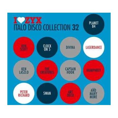 Various - I Love ZYX Italo Disco Collection 32 CD