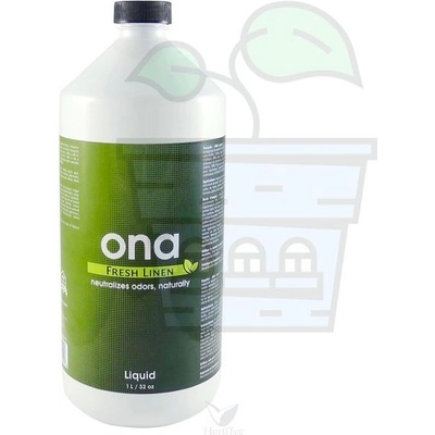 ONA Liquid Fresh Linen 922 мл - Неутрализатор на Миризми с аромат на "Свежо пране" (течност) (610446)