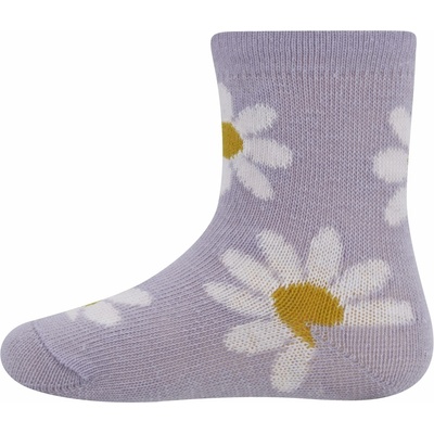 Ewers Socken GOTS Blumen h flieder