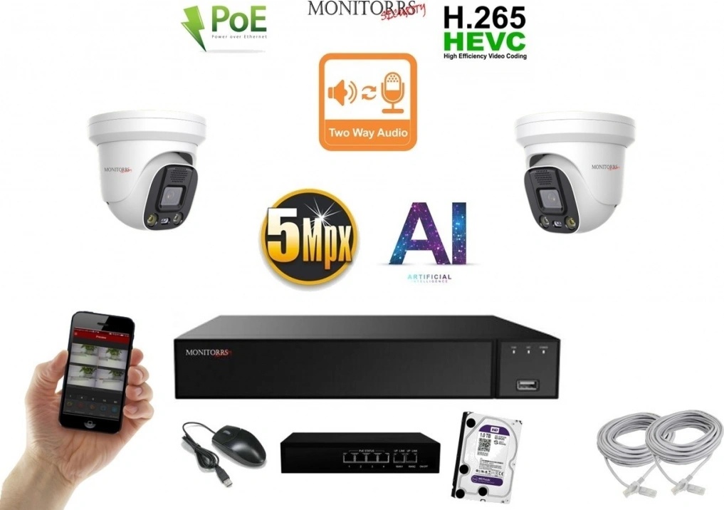 Monitorrs Security 6077K2B
