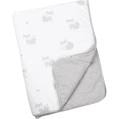 Doomoo Памучно одеяло Doomoo - Dream, Fox Grey, 75 х 100 cm (DS03)
