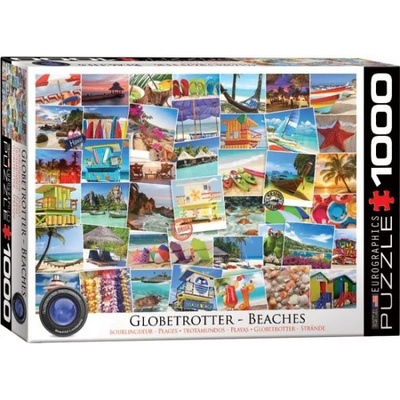 EUROGRAPHICS - Puzzle Globetrotter: Beaches - 1 000 piese