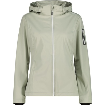 CMP Дамско софтшел яке CMP Women's Light Softshell Jacket Zip Hood Softshell jacket - Pistacchio - размер 44 (EU) (103-2139-1916)