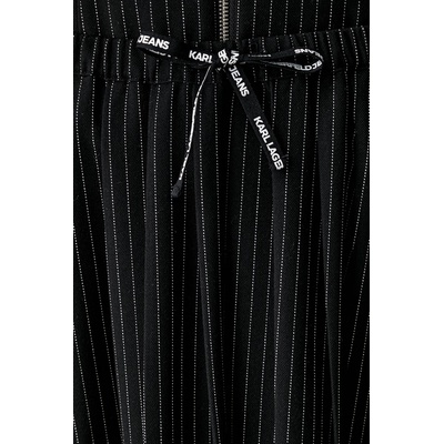 Karl Lagerfeld Jeans плисирана пола с вискоза (B3W12016)