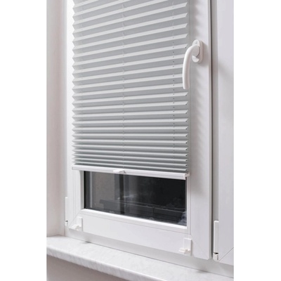 STUZA Plisé roleta EasyFix, sivá, 60 x 150 cm