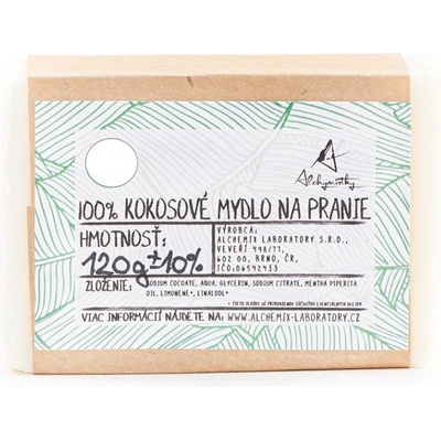 Alchymistky kokosové mydlo na pranie bez vône pevné 1 kg