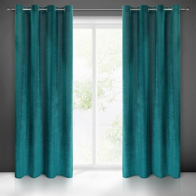 Takoy Záves LUSSI z lesklého zamatu so žakárovým vzorom-HF-384505 | 140 x 250 cm