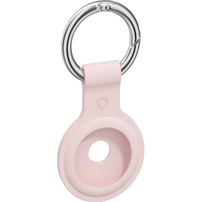 AirTag klíčenka AlzaGuard Silicone Keychain pro Airtag růžová (AGD-AKS002P) – Zboží Živě