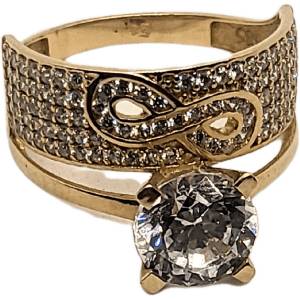 VipGold Златен годежен пръстен 4.21 гр (pr524)