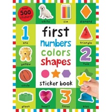 First 100 Stickers: First Numbers, Colors, Shapes Priddy Roger Paperback