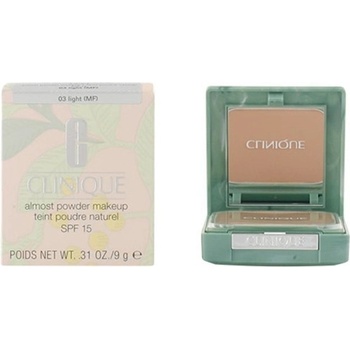 Clinique Almost Powder pudrový make-up SPF15 3 Light 9 g