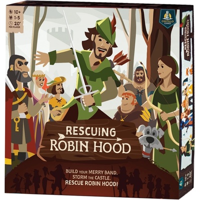 Atlas Games Настолна игра Rescuing Robin Hood - Стратегическа (CLG01000)